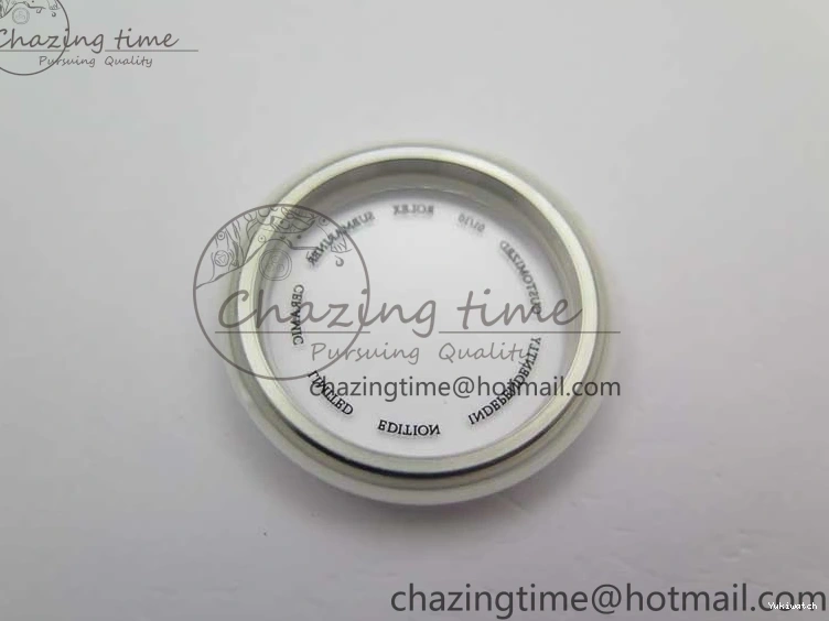 Ceramic Edition 40mm White Dial Submariner Painting White on Best Strap SA3135 Rubber 5GF 0104